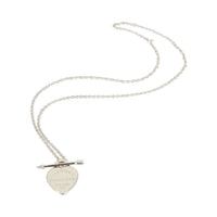 Tiffany & Co. Sterling Silver  Return To Tiffany Lovestruck Pendant 3