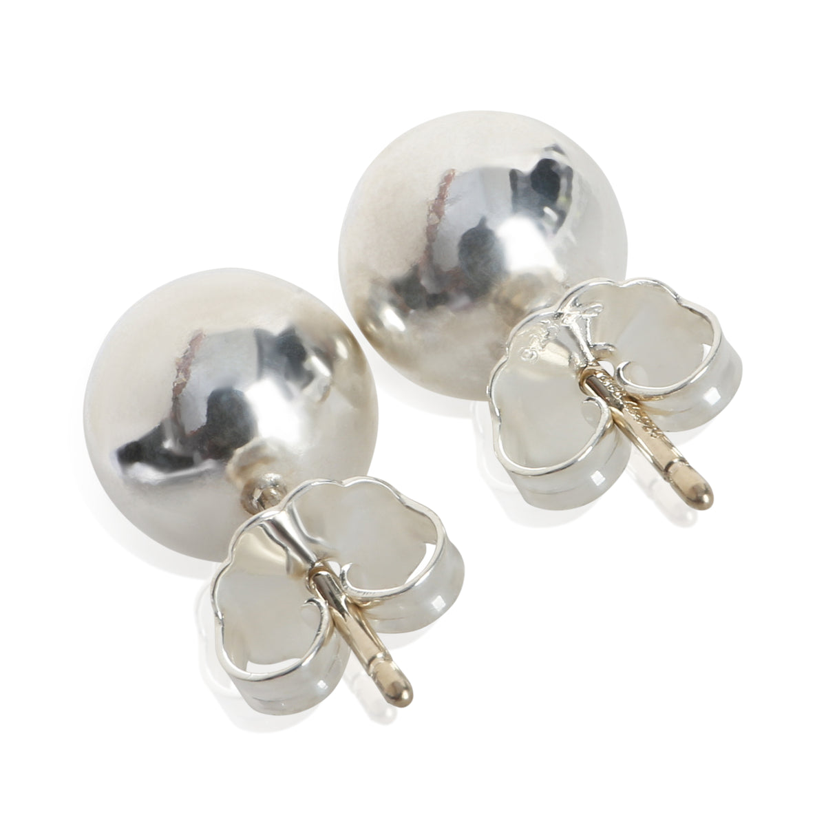 Tiffany & Co. Sterling Silver  HardWear Ball Earrings 3