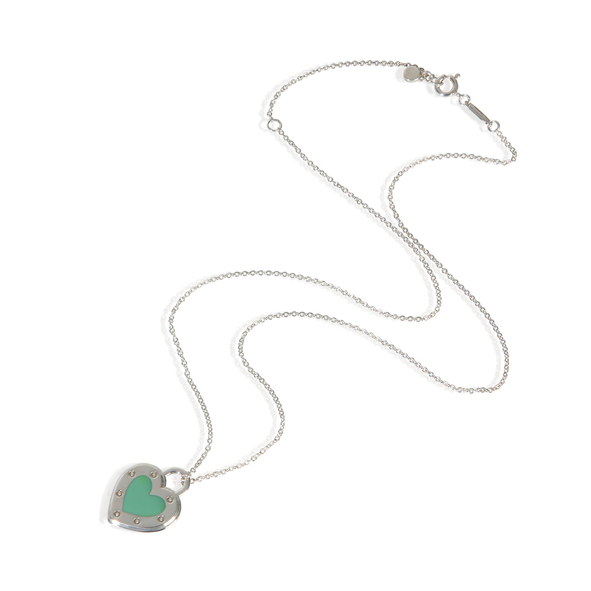 Tiffany & Co. Sterling Silver  Return To Tiffany Pendant 4
