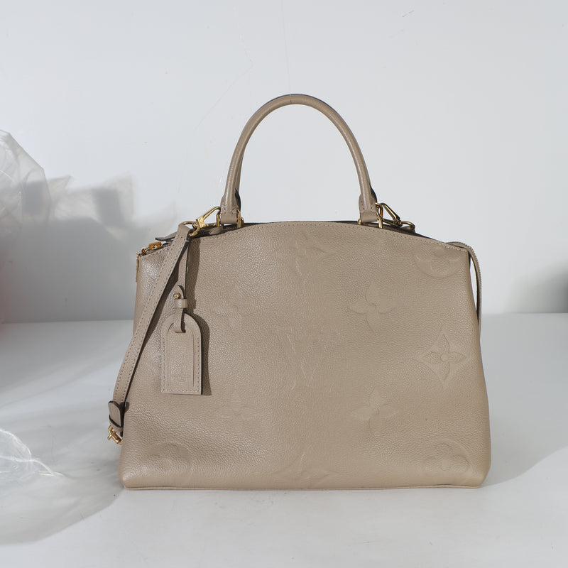 Louis Vuitton Tourterelle Giant Monogram Empreinte Grand Palais Tote Handbag id