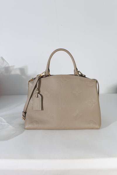 Louis Vuitton Tourterelle Giant Monogram Empreinte Grand Palais Tote Handbag id