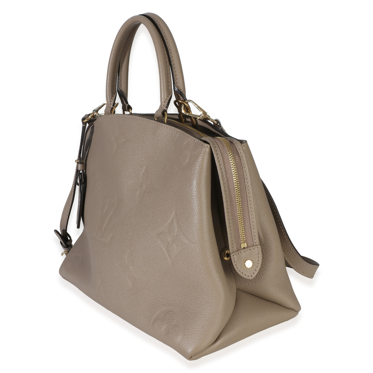 Louis Vuitton Tourterelle Giant Monogram Empreinte Grand Palais Tote Handbag 2