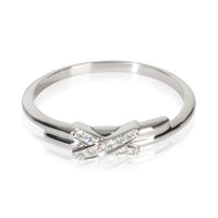Chaumet White Gold Diamond Jeux de Liens Ring fv