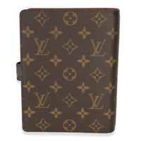 Louis Vuitton Monogram Canvas Small Ring Agenda Cover 4