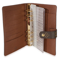 Louis Vuitton Monogram Canvas Small Ring Agenda Cover 7