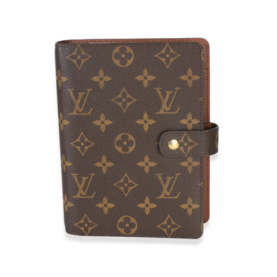 Louis Vuitton Monogram Canvas Small Ring Agenda Cover id