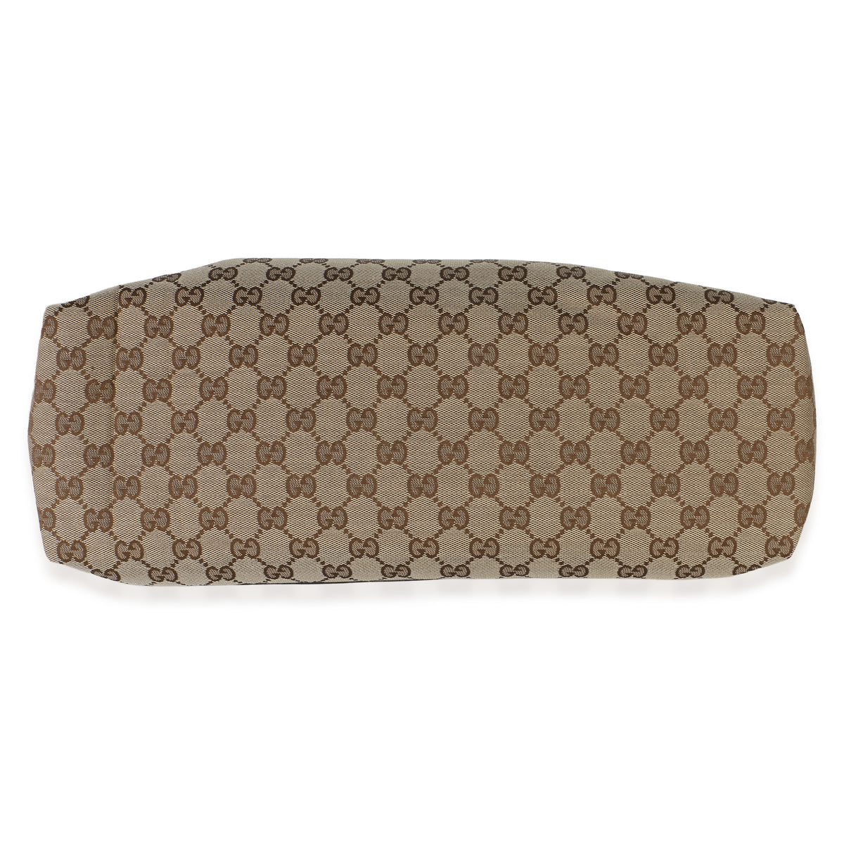 Gucci Dark Brown GG Monogram Canvas Large Crossbody Bag Handbag 5