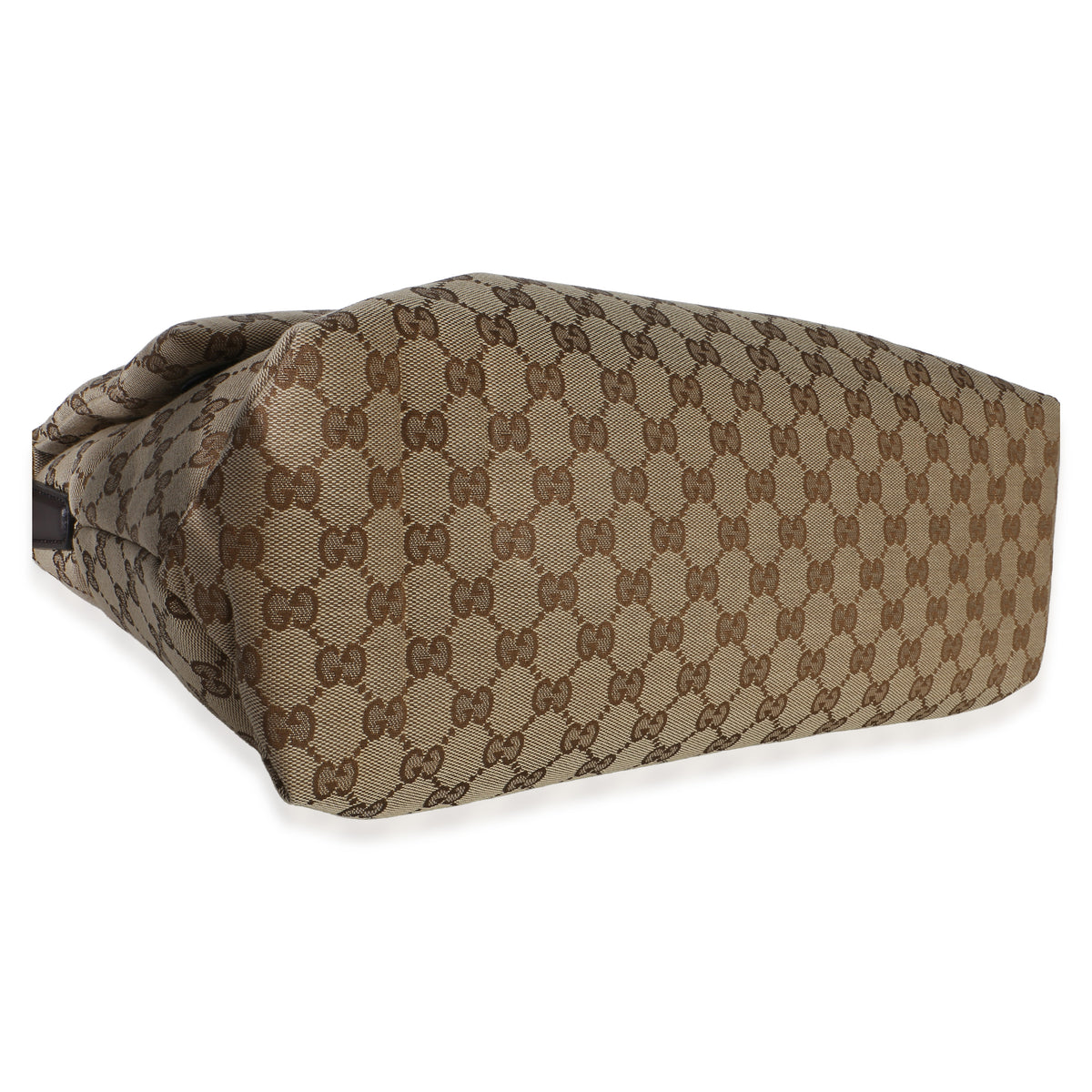 Gucci Dark Brown GG Monogram Canvas Large Crossbody Bag Handbag 7