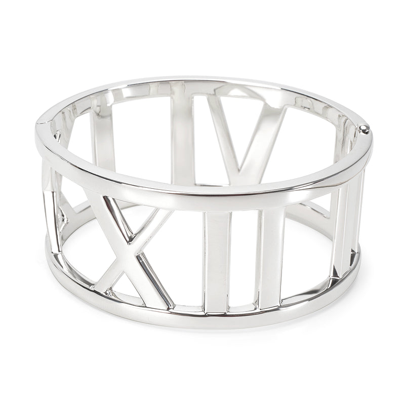 Tiffany & Co. Sterling Silver  Wide Atlas Bracelet fv