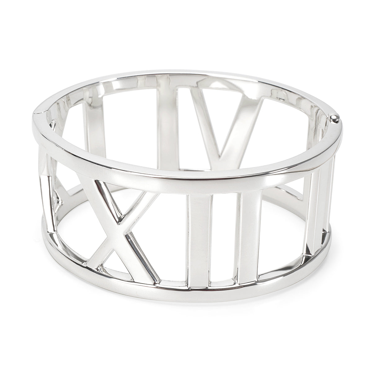 Tiffany & Co. Sterling Silver  Wide Atlas Bracelet fv