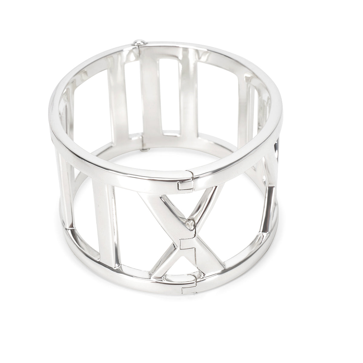 Tiffany & Co. Sterling Silver  Wide Atlas Bracelet sv