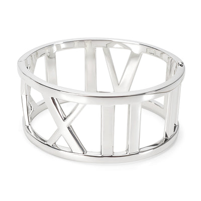 Tiffany & Co. Sterling Silver  Wide Atlas Bracelet fv