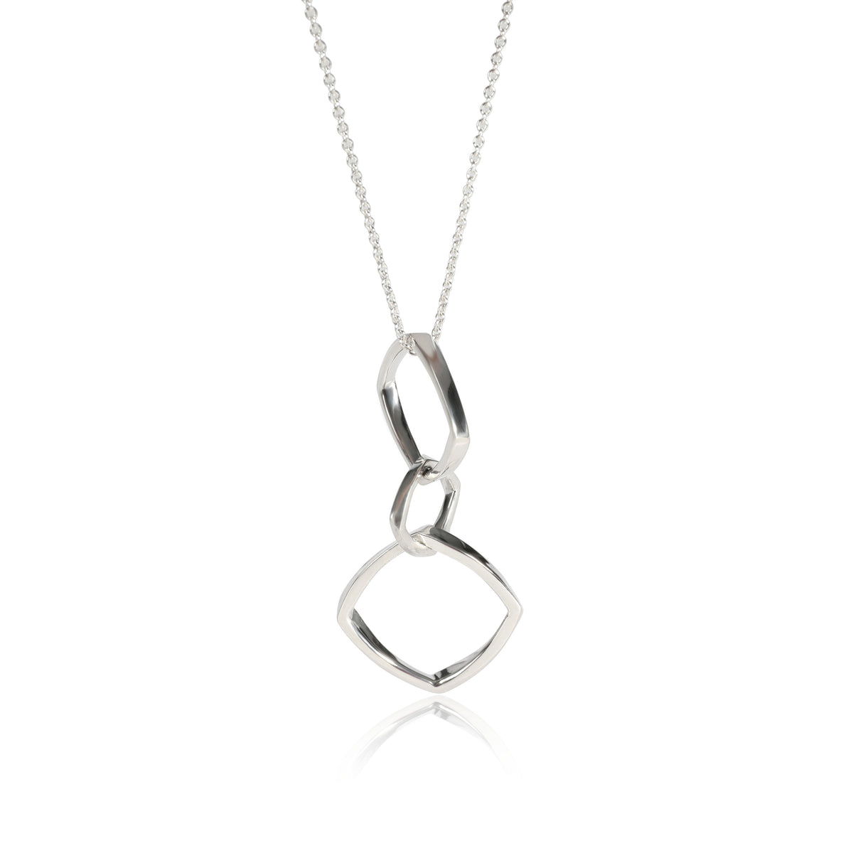 Tiffany & Co. Sterling Silver  Frank Gehry Torque Pendant