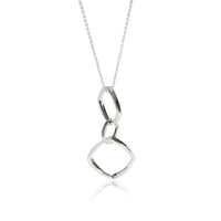 Tiffany & Co. Sterling Silver  Frank Gehry Torque Pendant