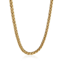 Tiffany & Co. Yellow Gold  Vintage Wheat Necklace 2