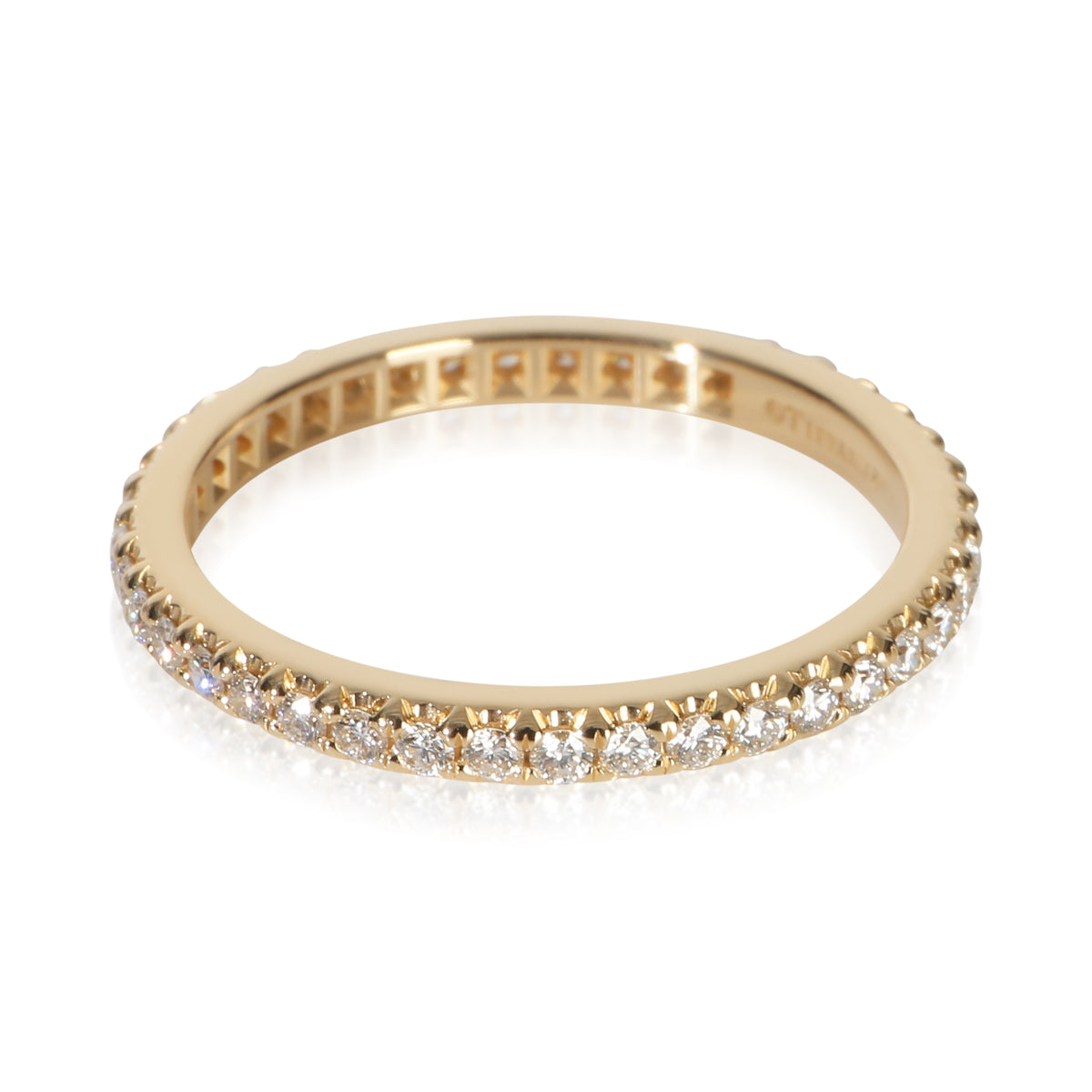 Tiffany & Co. Yellow Gold Diamond Soleste Eternity Band 2