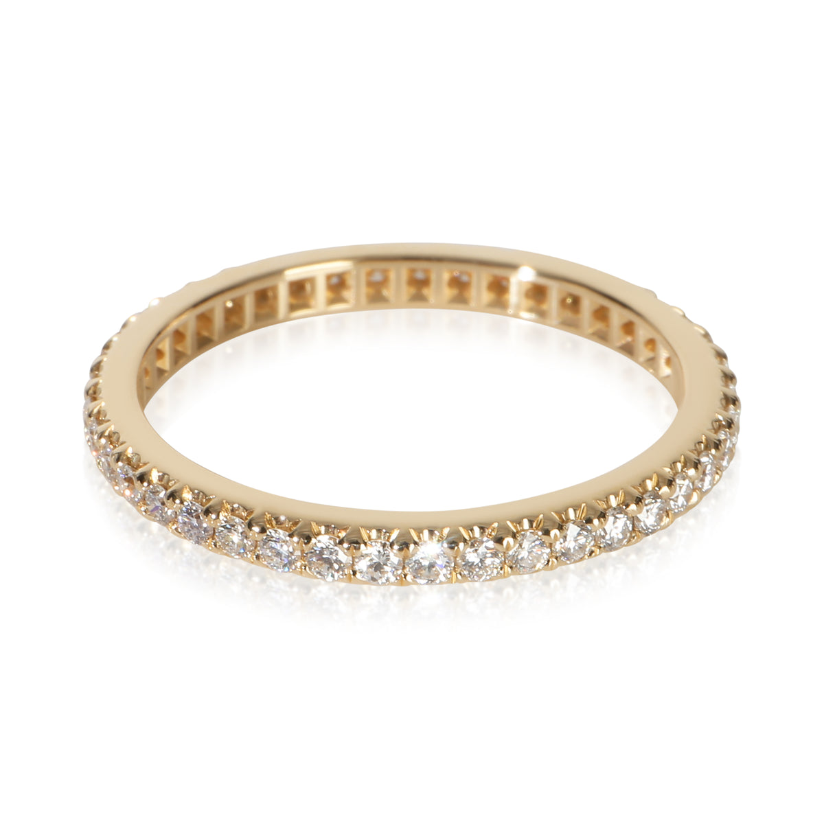 Tiffany & Co. Yellow Gold Diamond Soleste Eternity Band 3