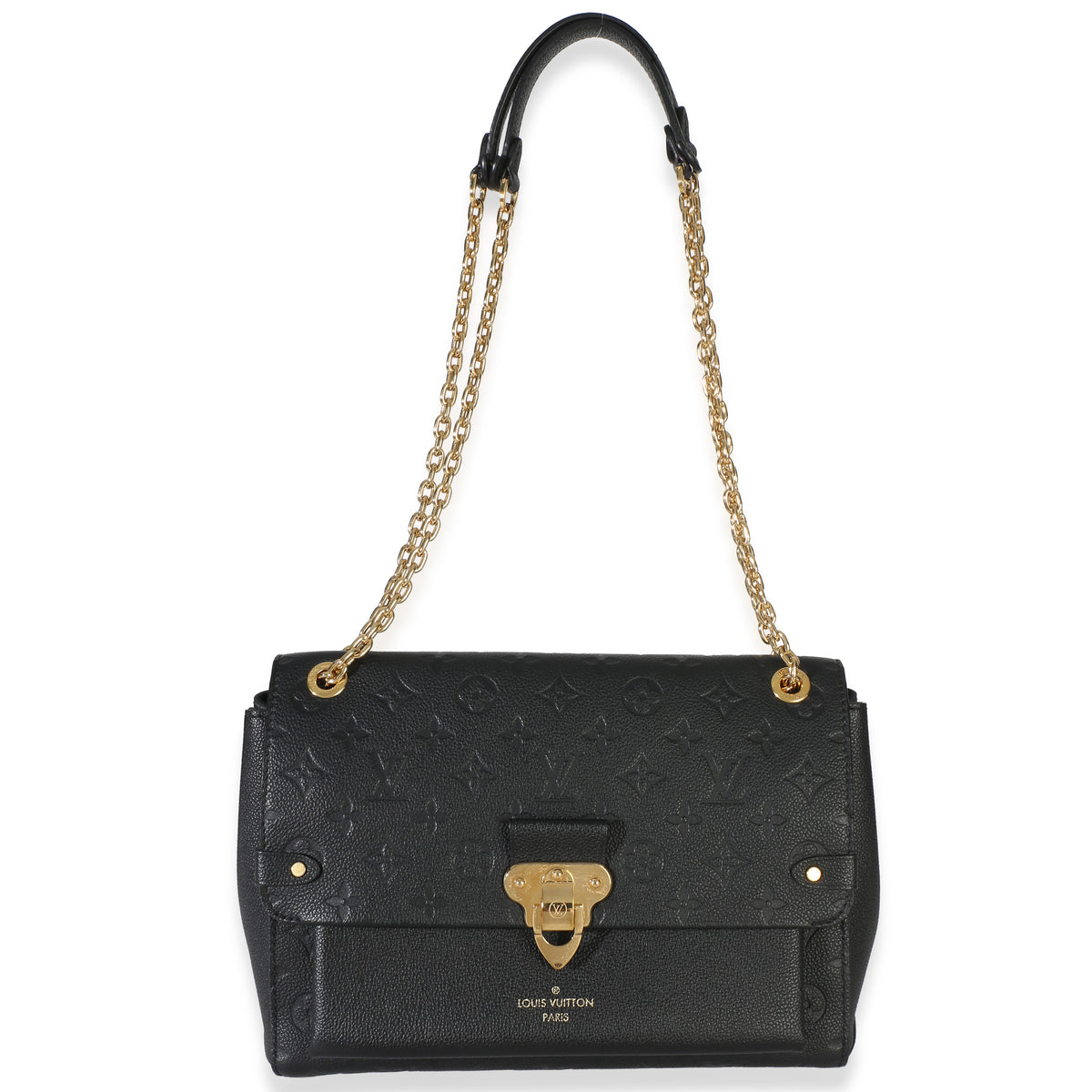 Louis Vuitton Black Monogram Empreinte Vavin MM Handbag 8