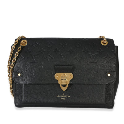 Louis Vuitton Black Monogram Empreinte Vavin MM Handbag id
