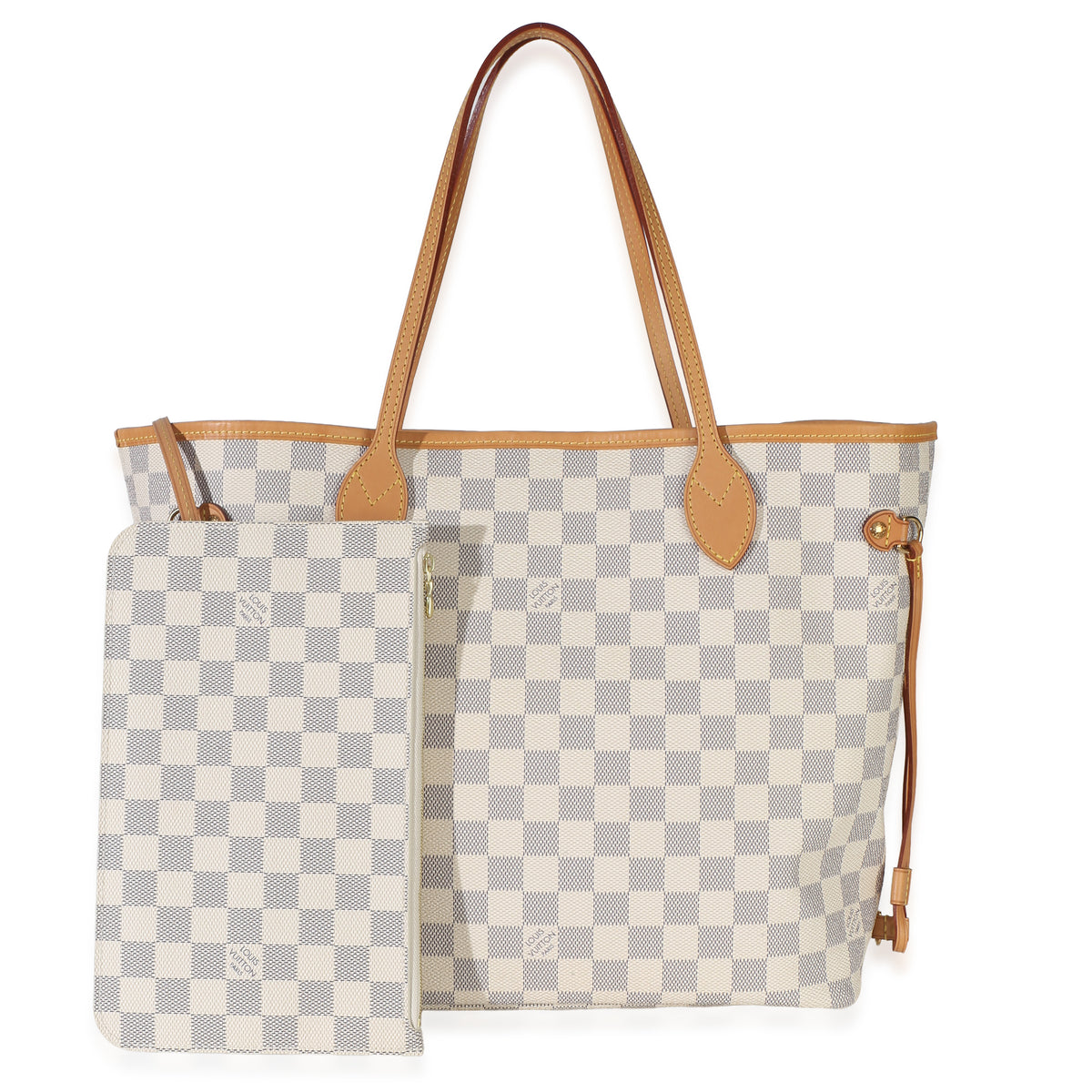Louis Vuitton Damier Azur Canvas Neverfull MM Handbag id