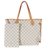 Louis Vuitton Damier Azur Canvas Neverfull MM Handbag id