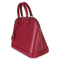 Louis Vuitton Fuchsia Epi Alma PM Handbag 2
