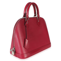 Louis Vuitton Fuchsia Epi Alma PM Handbag 3