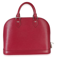 Louis Vuitton Fuchsia Epi Alma PM Handbag 4