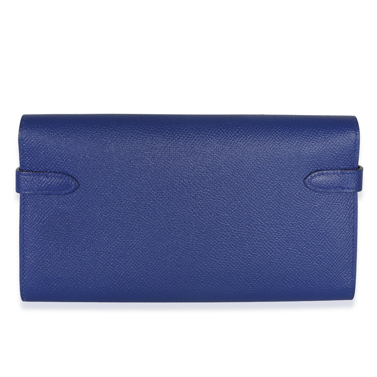 Hermès Bleu Electrique Epsom Kelly Longue Wallet GHW Wallet 4