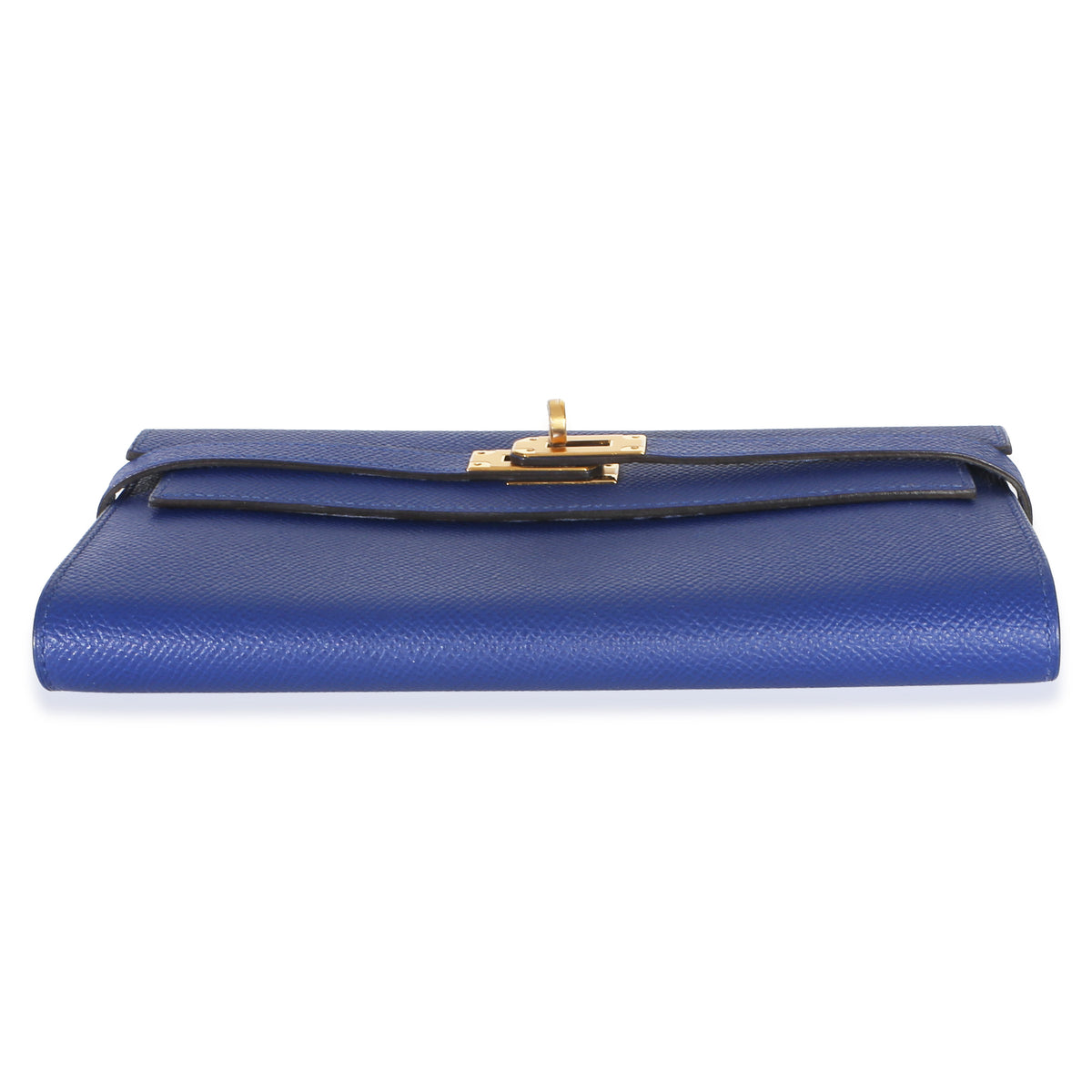 Hermès Bleu Electrique Epsom Kelly Longue Wallet GHW Wallet 5
