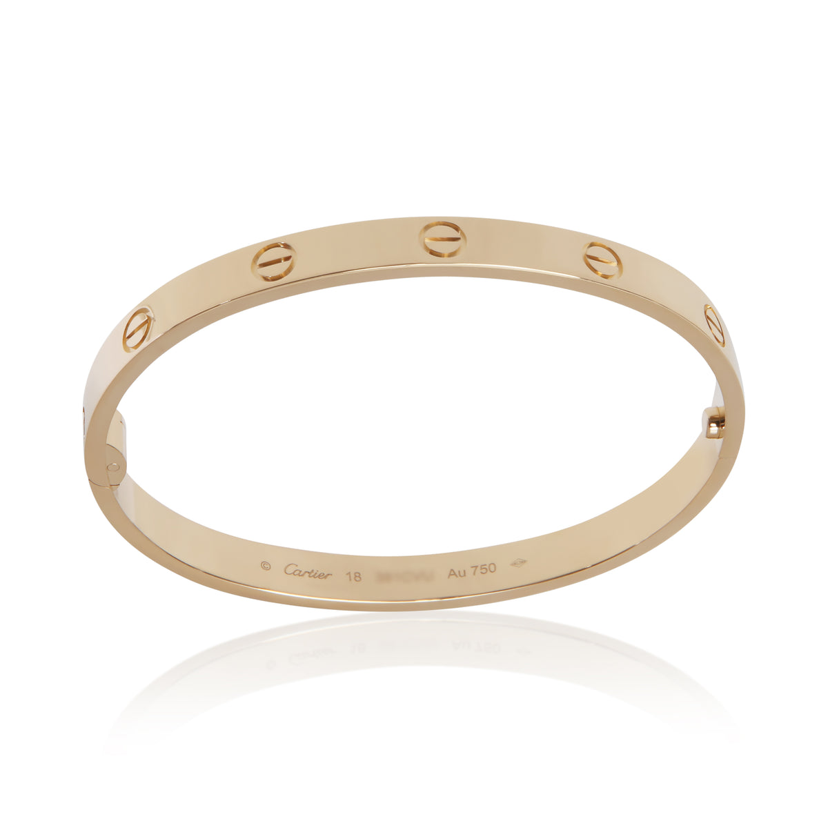Cartier Yellow Gold  Single Screw Love Bracelet 4