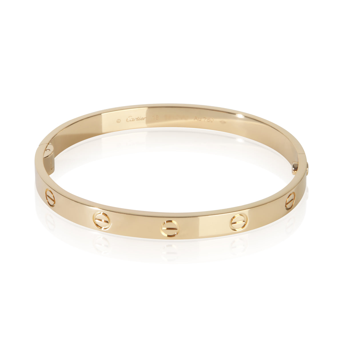Cartier Yellow Gold  Single Screw Love Bracelet fv