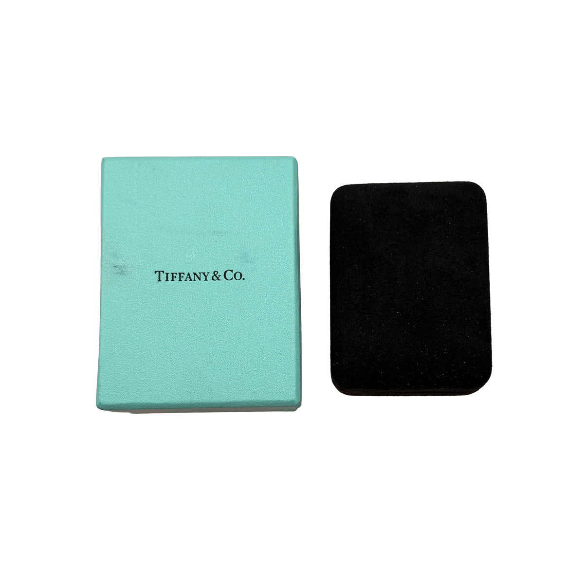 Tiffany & Co. Yellow Gold  Elsa Peretti Infinity Cross Pendant box