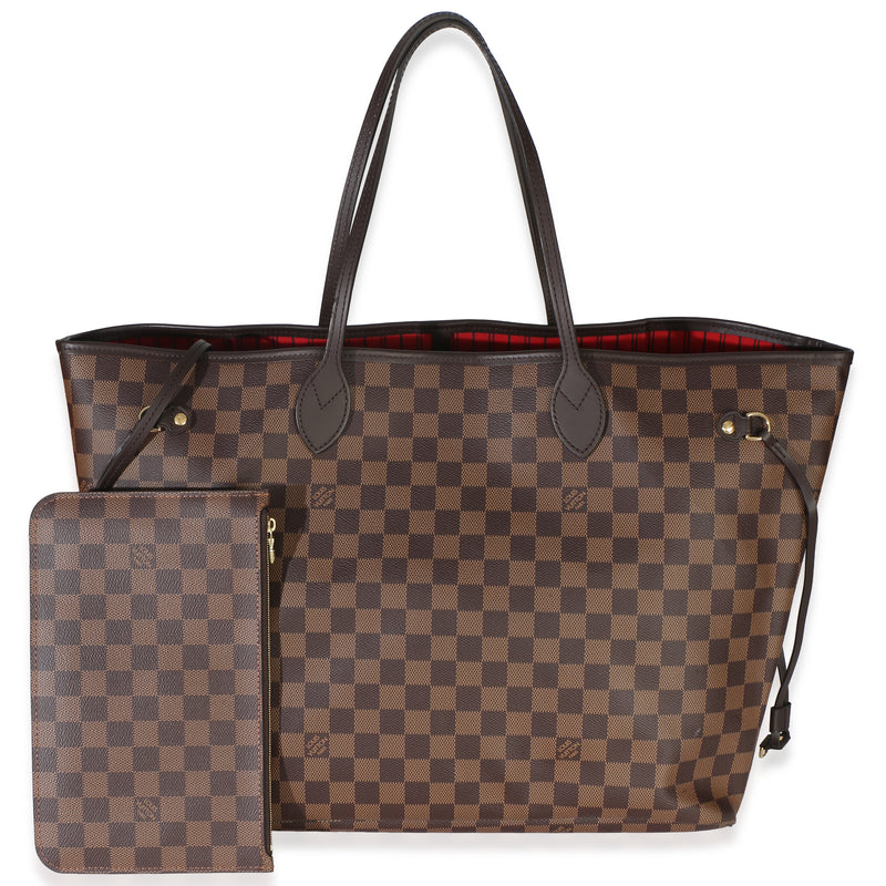Louis Vuitton Damier Ebene Canvas Neverfull GM Handbag id