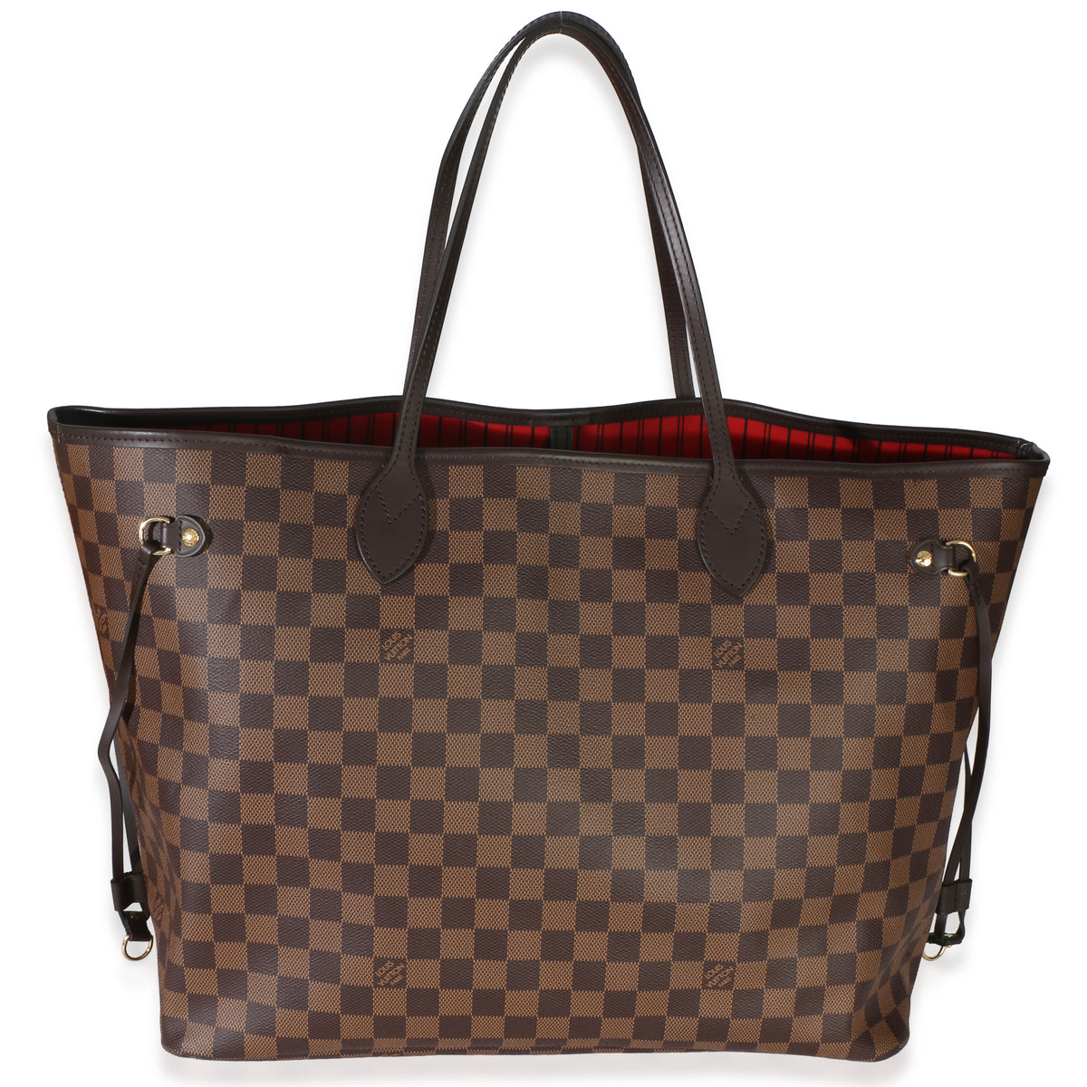 Louis Vuitton Damier Ebene Canvas Neverfull GM Handbag 4