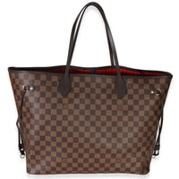 Louis Vuitton Damier Ebene Canvas Neverfull GM Handbag 4