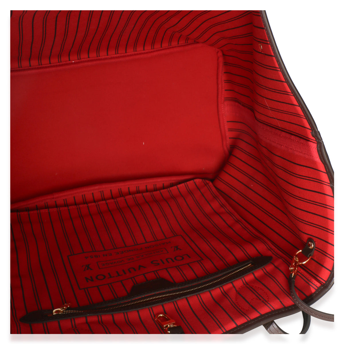 Louis Vuitton Damier Ebene Canvas Neverfull GM Handbag 8