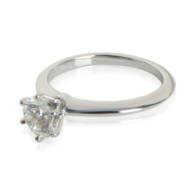 Tiffany & Co. 0.84 ct Round Brilliant Diamond Engagement Ring fv