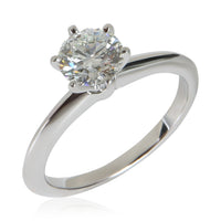 Tiffany & Co. 0.84 ct Round Brilliant Diamond Engagement Ring 4