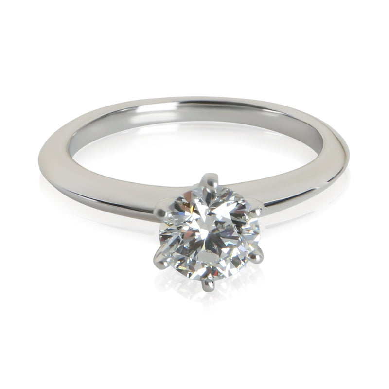 Tiffany & Co. 0.84 ct Round Brilliant Diamond Engagement Ring fv