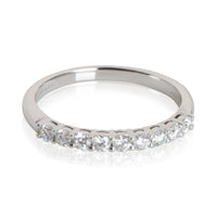 Tiffany & Co. Platinum Diamond Tiffany Forever Band fv