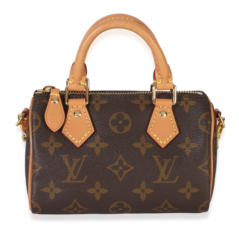 Louis Vuitton Monogram Canvas Nano Speedy NM Handbag id