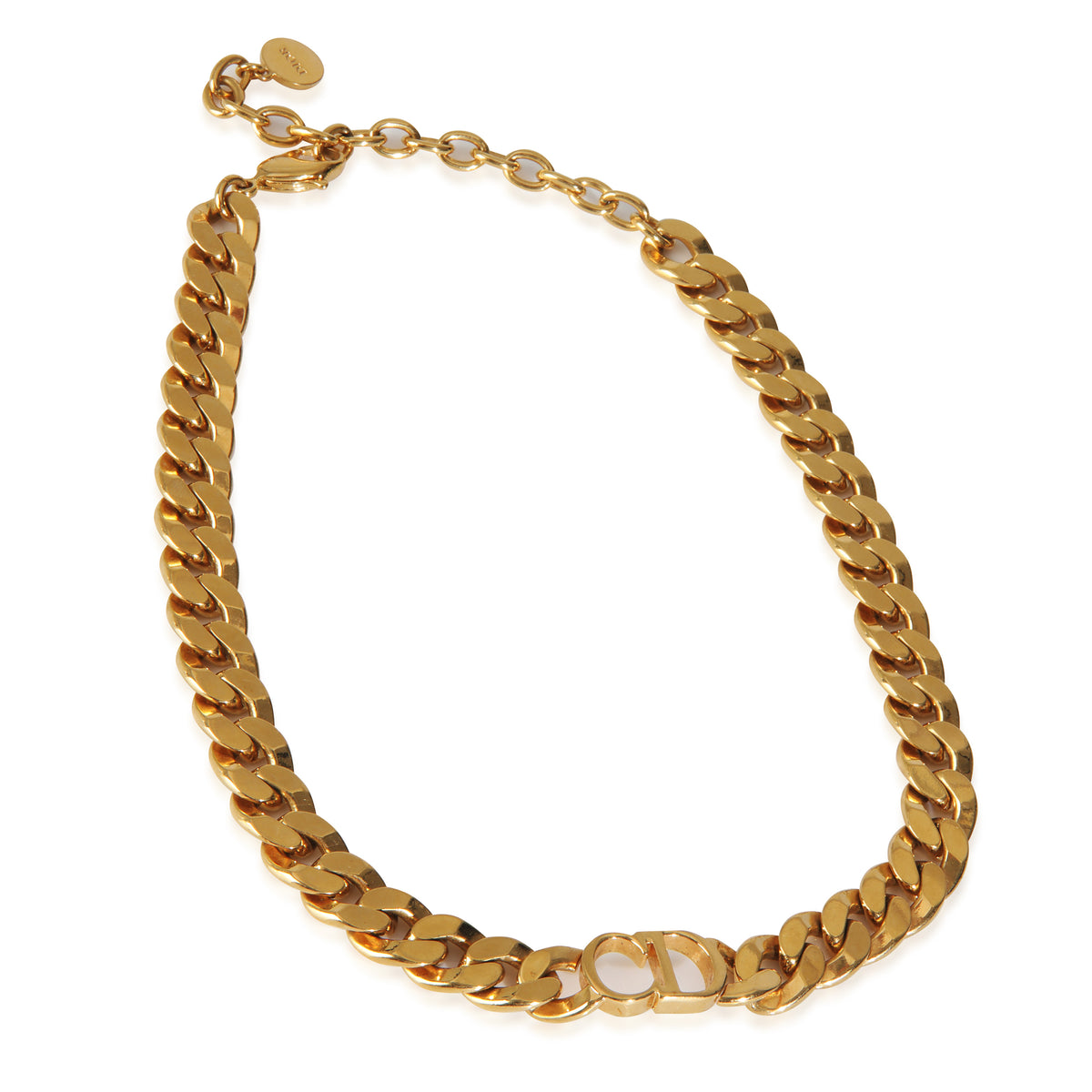 Christian Dior Gold Plated  Danseuse Etoile Necklace