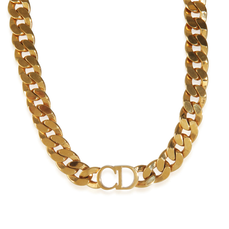 Christian Dior Gold Plated  Danseuse Etoile Necklace