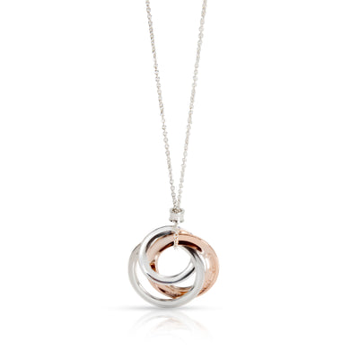 Tiffany & Co. Sterling Silver  1837 Circle Pendant fv