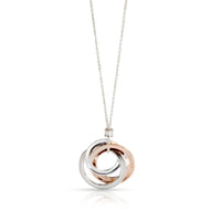 Tiffany & Co. Sterling Silver  1837 Circle Pendant fv