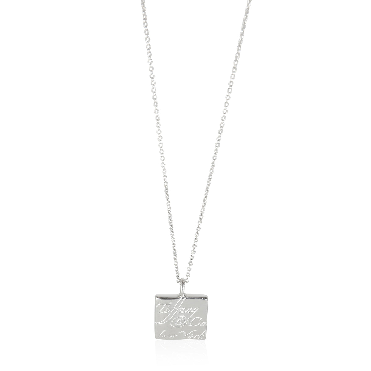 Tiffany & Co. Sterling Silver  Notes Pendant fv