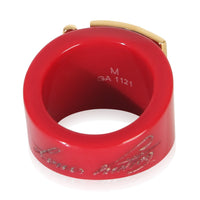 Louis Vuitton Gold Plated  Lock Me Ring 3