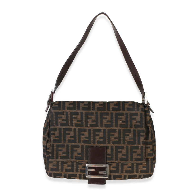 Fendi Brown Zucca Canvas Mama Baguette Handbag id