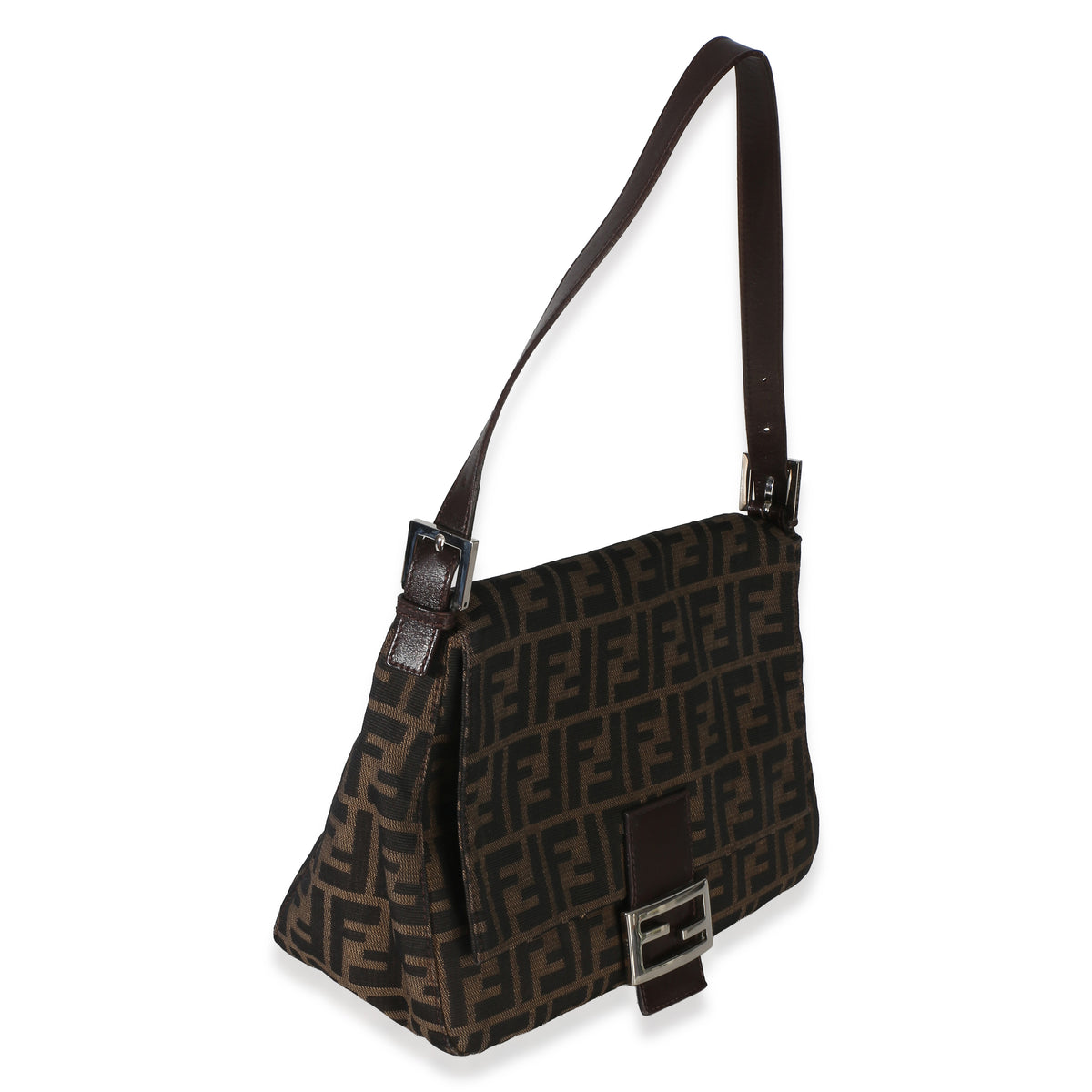 Fendi Brown Zucca Canvas Mama Baguette Handbag 3